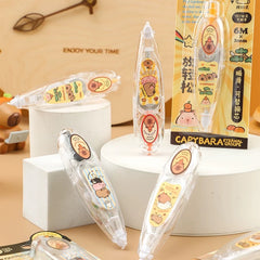 Stationery - Capybara Press Correction Tape 5mm*6m – Yellow - Goodie Goodie