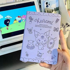 Sanrio PU Embossed B6 Notebook - Kuromi