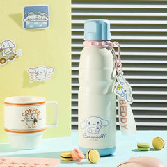 Bottles & Cups - BEDDYBEAR Stainless Steel Water Bottle 600ml - Cinnamoroll - Goodie Goodie