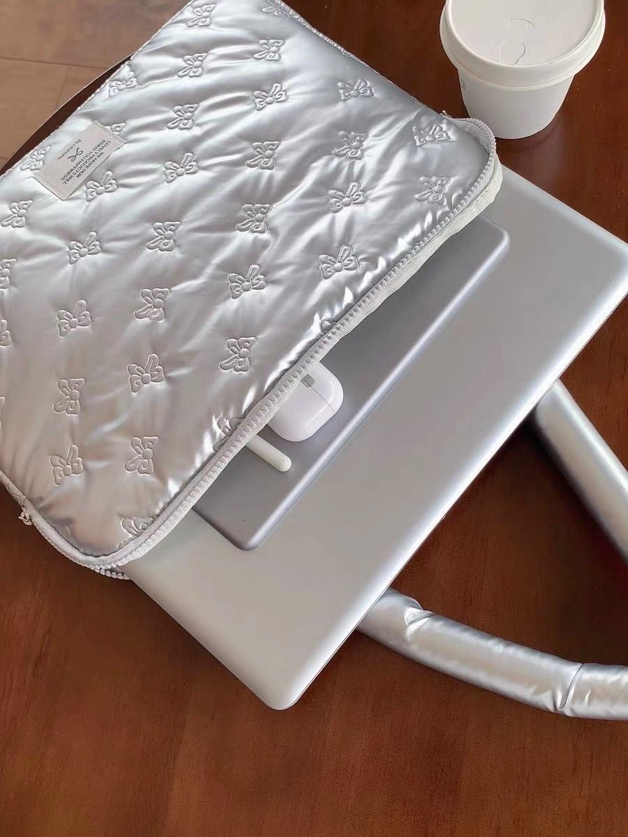 Bags & Storage - Laptop Bag 15.6 inch Silver Bowkont - Goodie Goodie