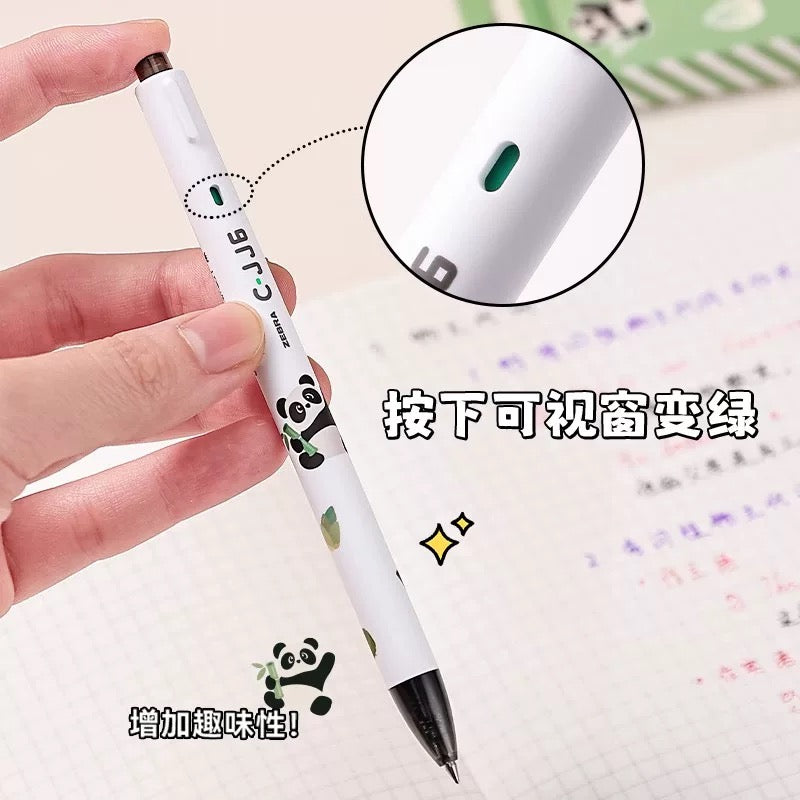Stationery - Zebra Travel Series Pen 0.5mm Black ink - Panda - Goodie Goodie