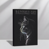 Stationery - Foil Stamped Cat A5 Thick Plain Notebook 128 Sheets Assorted - Goodie Goodie