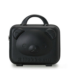Bags & Storage - Teddy Bear Suitcase 14inch Black - Goodie Goodie