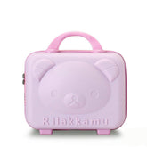 Bags & Storage - Teddy Bear Suitcase 14inch Pink - Goodie Goodie