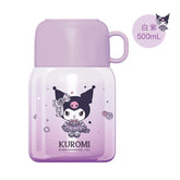Lunch Boxes & Bags - Insulated Lunch Box Stainless Steel 500ml Kuromi-Light Purple - Goodie Goodie