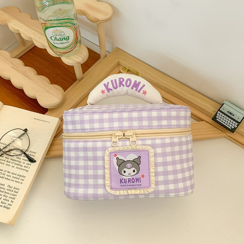 Bags & Storage - Kuromi Cosmetic Bag 21x13x14cm - Goodie Goodie