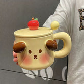 Bottles & Cups - Yellow Puppy Mug - 480ml - Goodie Goodie