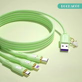 Tech & Toys - Pochacco 3-in-1 Charging Cable 1.2m Micro/Type-c/Lightning - Goodie Goodie