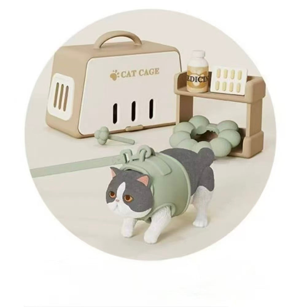 Tech & Toys - Cat House-Themed Scene Figurine Blind Box - Goodie Goodie
