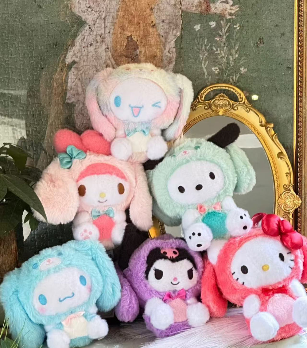 Tech & Toys - Sanrio Characters Plush Key Ring Blind Box - Goodie Goodie