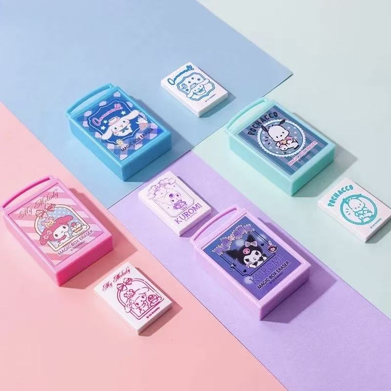 Stationery - Pochacco Magic Box Eraser - Goodie Goodie