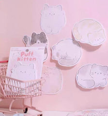 Apple Cat Sticky Notes 30 Pcs