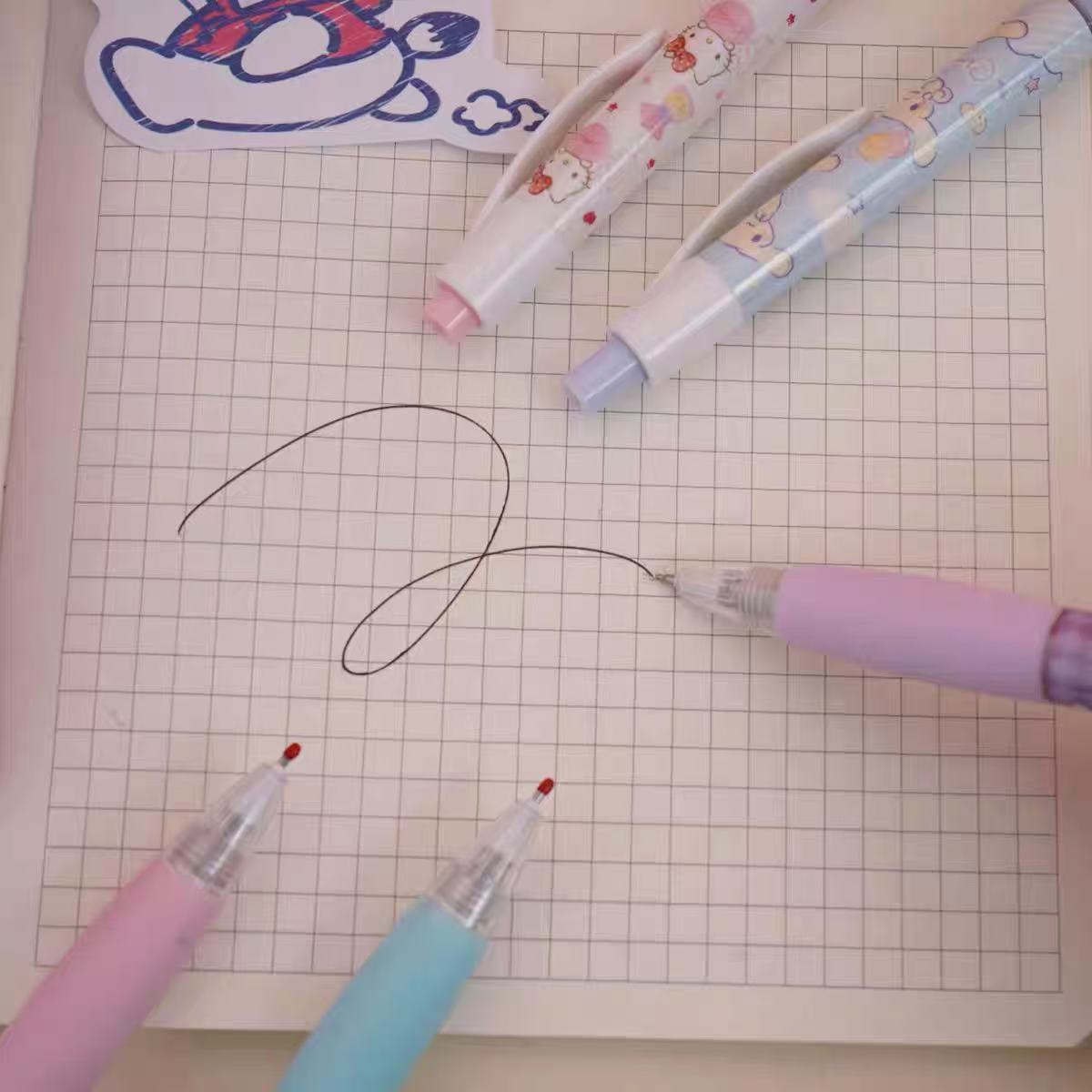 Sanrio Characters Blind Box Gel Pen 0.5mm Black Ink Sanrio Characters Blind Box Gel Pen 0.5mm Black Ink