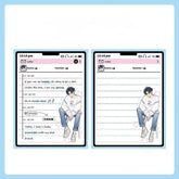 Anime Character Message Notepads 75*100mm 80 sheets Letter