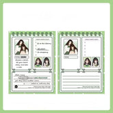 Anime Character Message Notepads 75*100mm 80 sheets School List