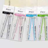 Plastic Folding Ruler 30cm Assorted