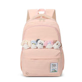 Cute Bear School Backpack 30x20x47cm Pink