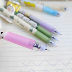 Animal Paradise Erasable Pen 0.5mm Blue Ink Assorted