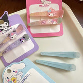 Sanrio Characters Hair Clip 7.5cm 2pcs