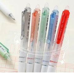 DOMI Erasable Gel Pen 0.5mm Black Ink