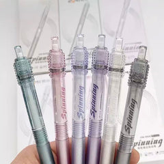 DOMI Spinning Gel Pen 0.5mm Black Ink Assorted