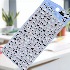 Mini Panda Bubble Stickers