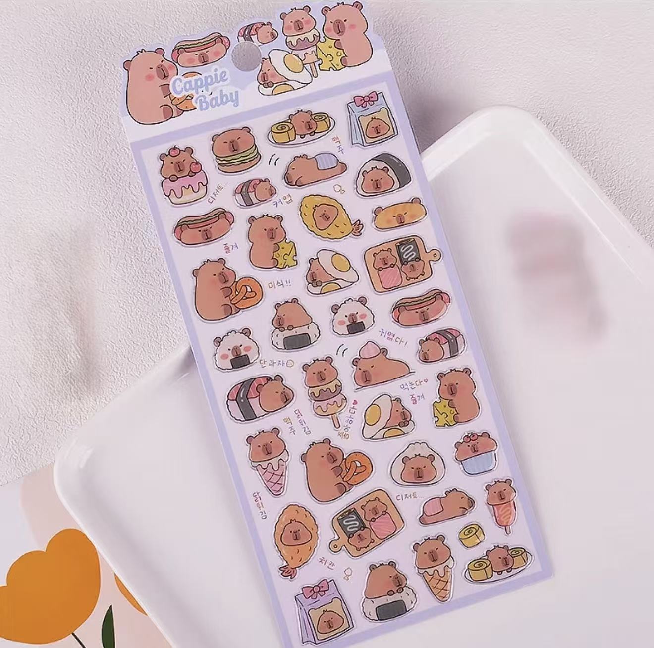 Cappie Baby Epoxy Stickers Cappie Baby Epoxy Stickers