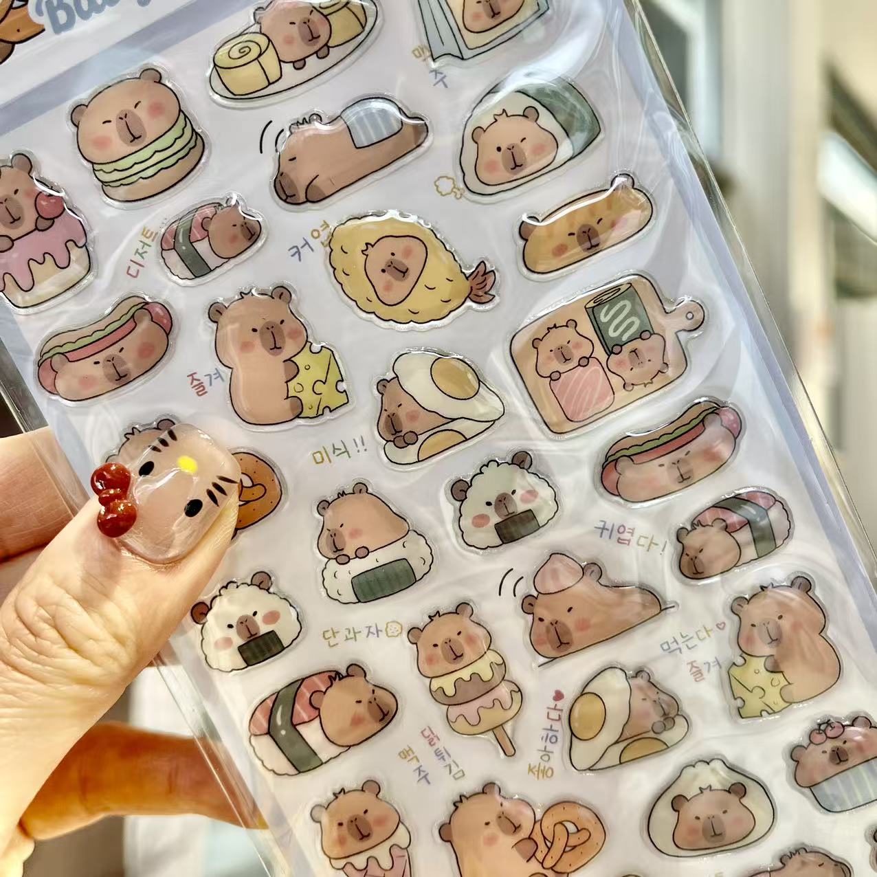 Cappie Baby Epoxy Stickers Cappie Baby Epoxy Stickers