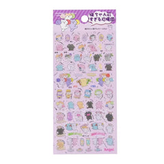 Funny Cat Epoxy Stickers