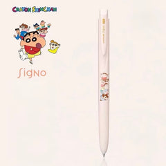 Uni × Crayon Shin-chan Collaboration Gel Pen – 0.5mm Black Ink Friends