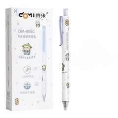 Capybara Gel Pen Fast Dry 0.5mm Black Ink