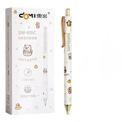 Capybara Gel Pen Fast Dry 0.5mm Black Ink