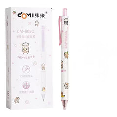 Capybara Gel Pen Fast Dry 0.5mm Black Ink