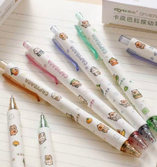 Capybara Gel Pen Fast Dry 0.5mm Black Ink