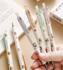 Capybara Gel Pen Fast Dry 0.5mm Black Ink