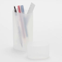 MUJI Plastic Glasses / Pencil Case
