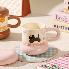 Animal Friends Mug with Cap 370ml