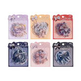 Transparent Bow Waterproof Stickers – 30pcs
