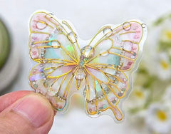 Dancing Butterfly Waterproof Stickers β 20pcs