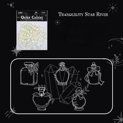 Holographic Bottle Waterproof Stickers β 10pcs