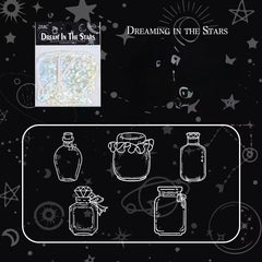 Holographic Bottle Waterproof Stickers β 10pcs