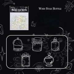 Holographic Bottle Waterproof Stickers β 10pcs