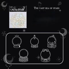 Holographic Bottle Waterproof Stickers β 10pcs