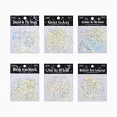 Holographic Bottle Waterproof Stickers – 10pcs