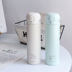 Snoopy 316 Stainless Steel Straw Tumbler Hot & Cold Insulated 500ml