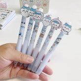 Chiikawa Erasable Gel Pen 0.5mm Blue Ink Assorted