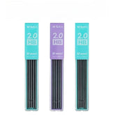 M&G Mechanical Pencil Lead 2.0mm HB 5 Leads Assorted