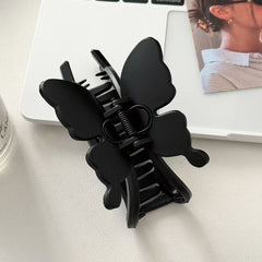 Butterfly Design Acrylic Hair Claw 11cm