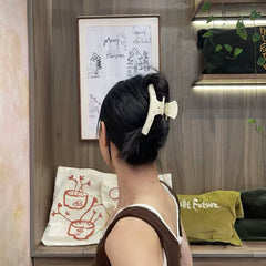 Colorful Rhinestone Acrylic Hair Claw 11.5cm Shark Clip