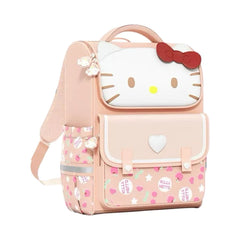 Bags & Storage - Sanrio Character Big Face Backpack 27×16×38cm Kitty - Goodie Goodie